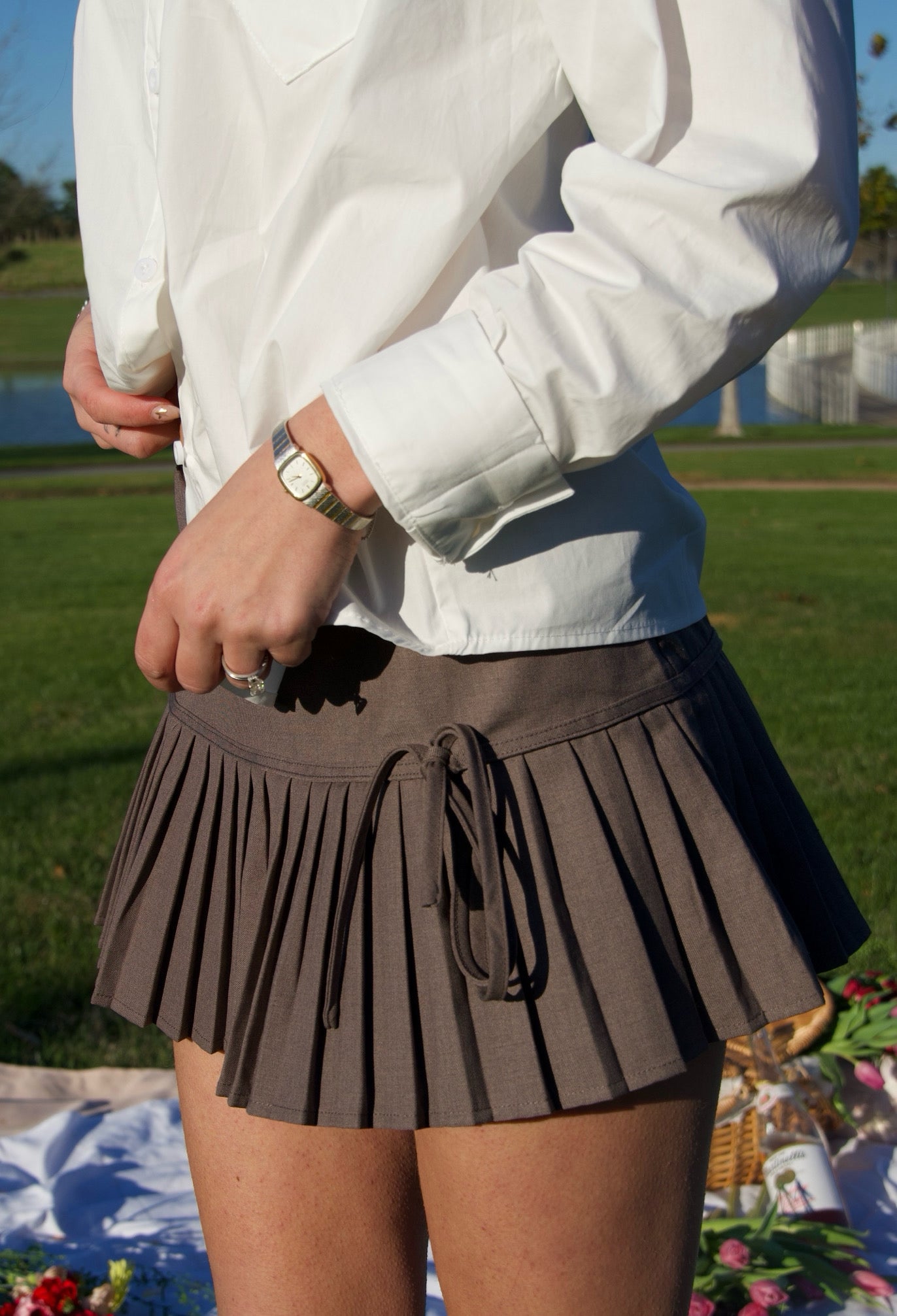 Perfectly Pleated Micro Mini