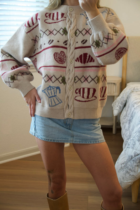 Latte Break Cardigan