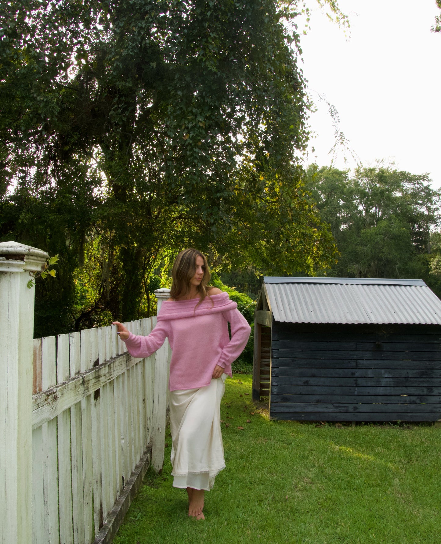 Dillon Fold-Over Sweater