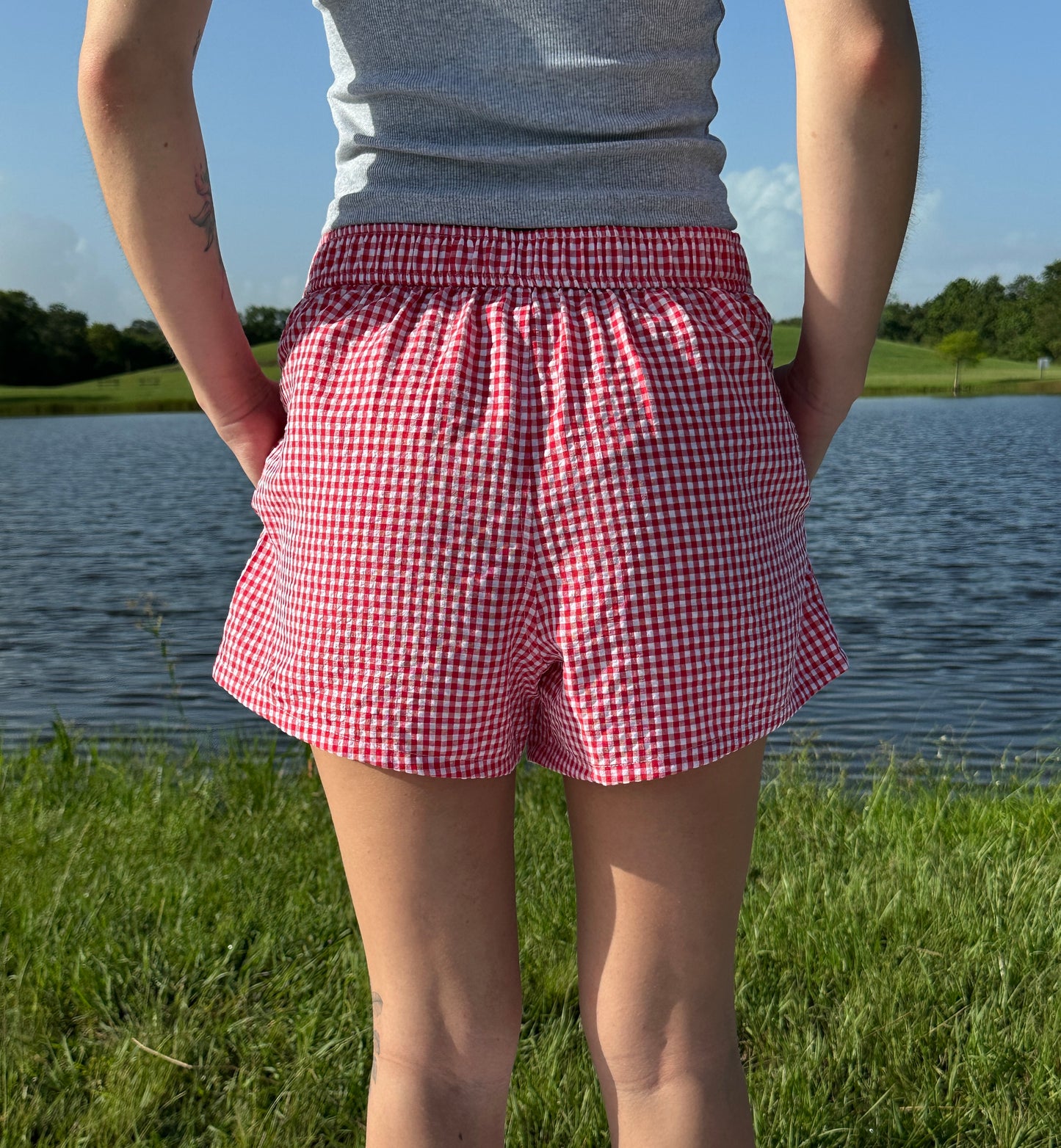 Gingham Picnic Shorts